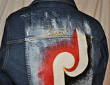 'TINO' Jacket (faded print)