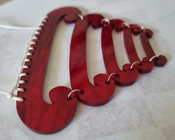 Iwi Necklace - red